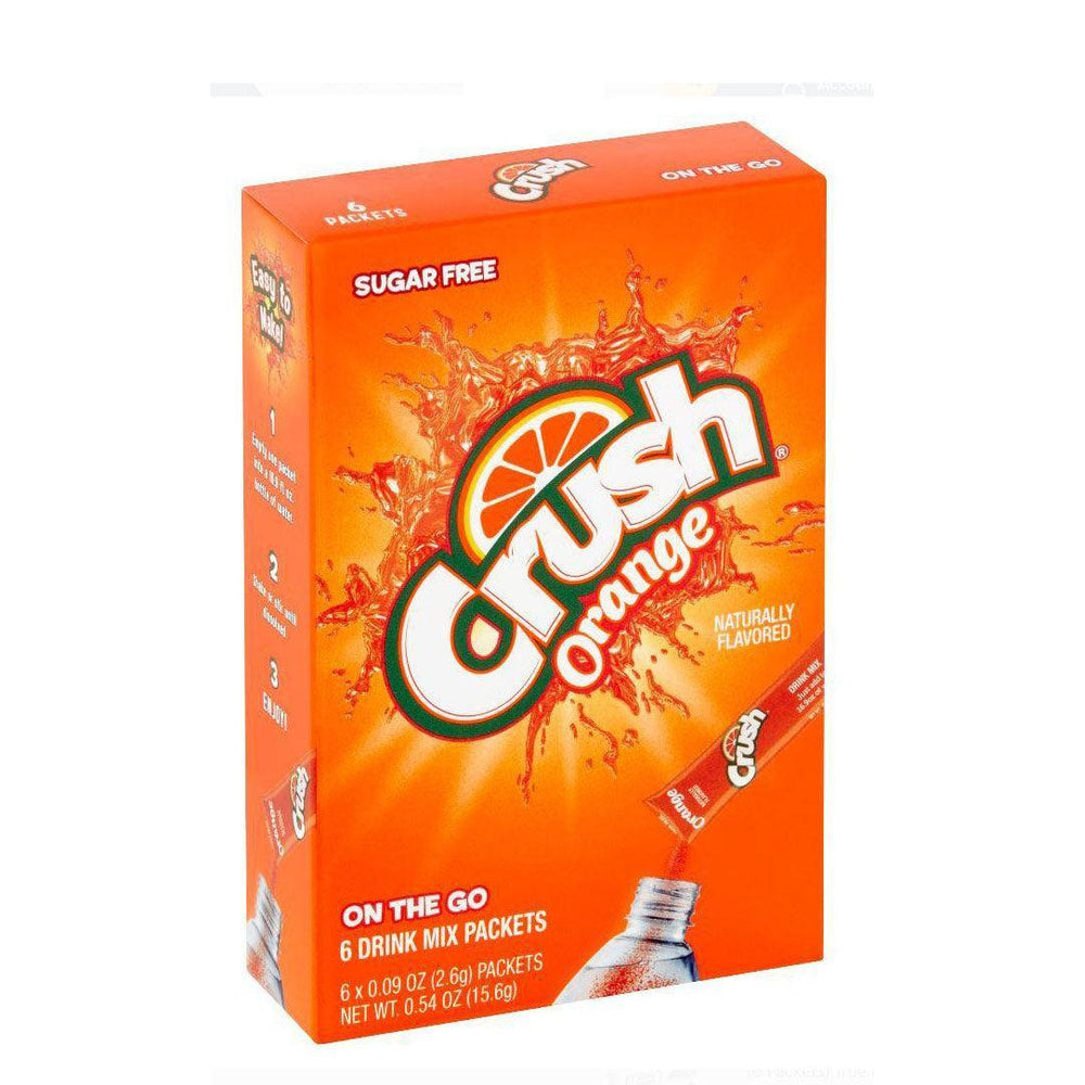 CRUSH TO GO PACKS ORANGE, Approved for NYS Inmate Care Packages