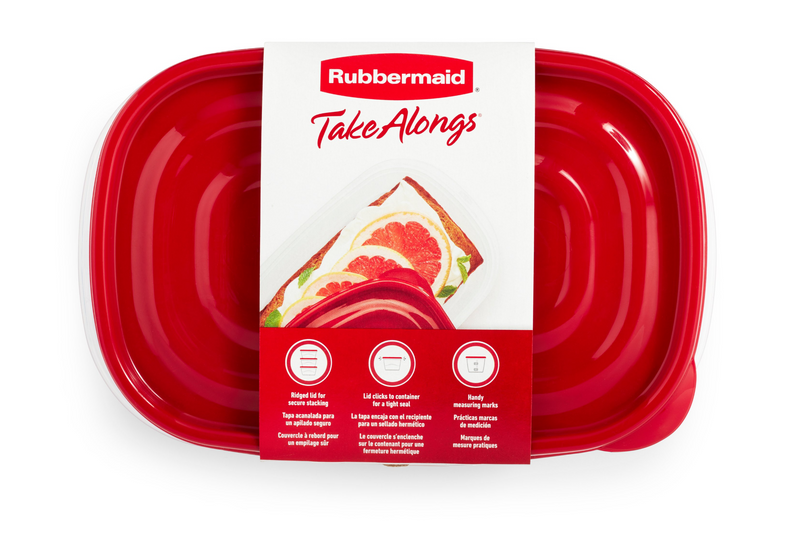 RUBBERMAID 8.0 Cup TakeAlong 2 Pack