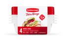 RUBBERMAID 2.9 CUP TAKEALONG 4 PACK