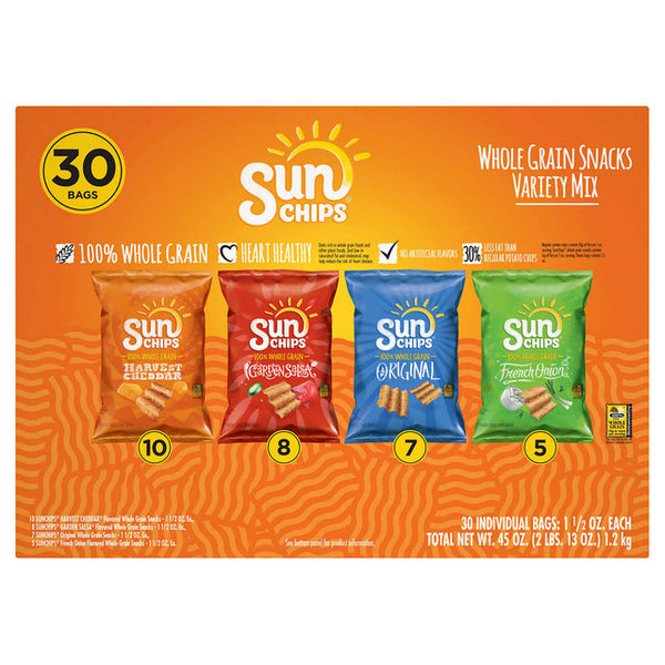 SUN CHIPS 30 COUNT