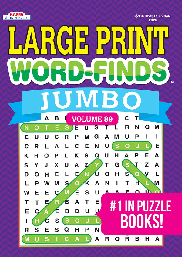 JUMBO LARGE PRINT WORD FINDS