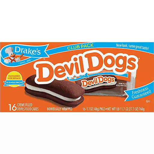 DRAKE'S DEVIL DOGS 16 PACK
