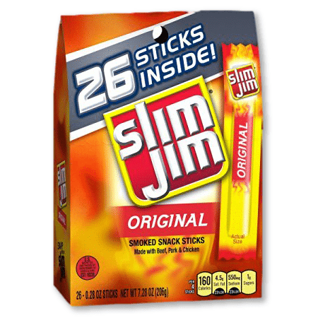 SLIM JIMS (26 PACKS) - Emma's Premium Inmate Care Package Services 