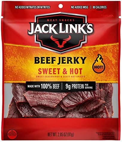 JACK LINK'S SWEET & HOT BEEF JERKY
