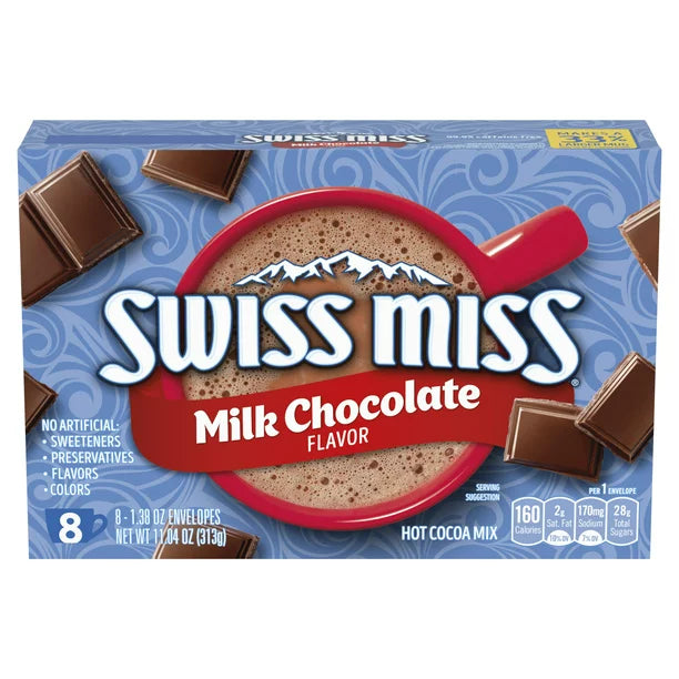 SWISS MISS MILK CHOCOLATE HOT CHOCOLATE