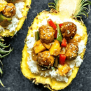 AIDELLS CHICKEN MEATBALLS TERIYAKI & PINEAPPLE